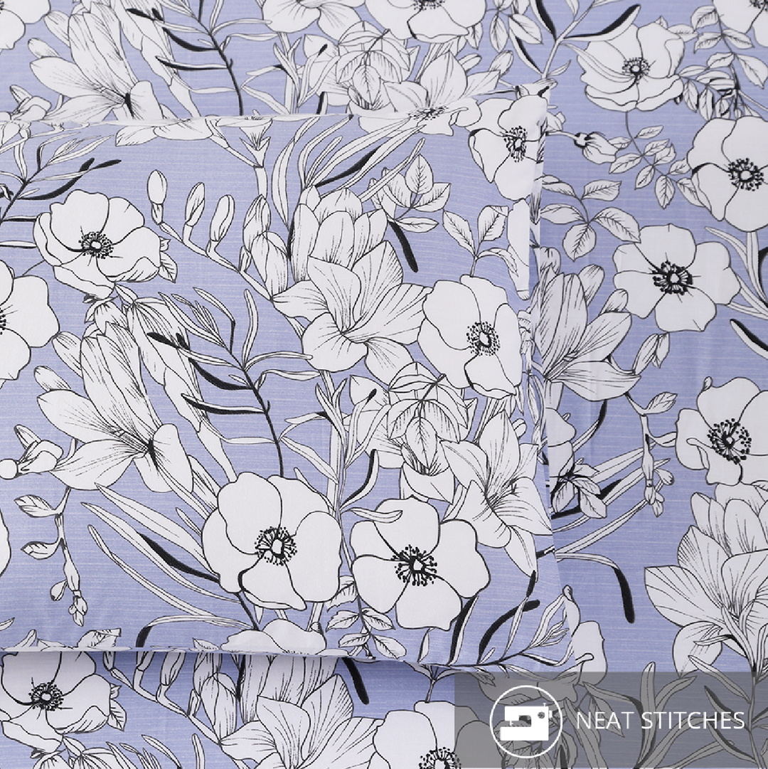 ⚡FLASH SALE⚡ Contempo Amara 100% Cotton Fitted Sheet Set