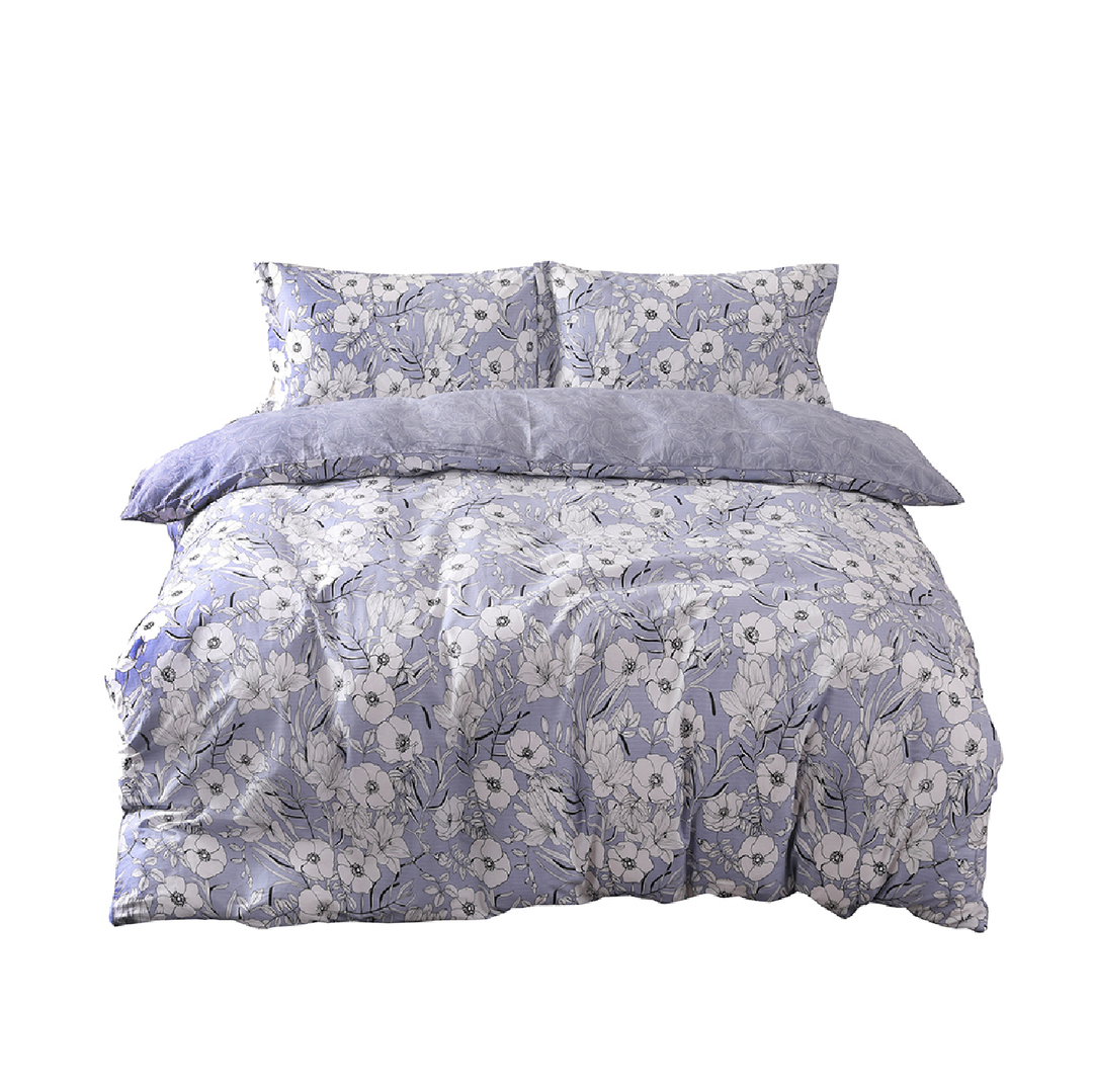 ⚡FLASH SALE⚡ Contempo Amara 100% Cotton Quilt Cover Set