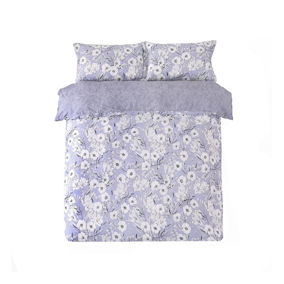 ⚡FLASH SALE⚡ Contempo Amara 100% Cotton Quilt Cover Set