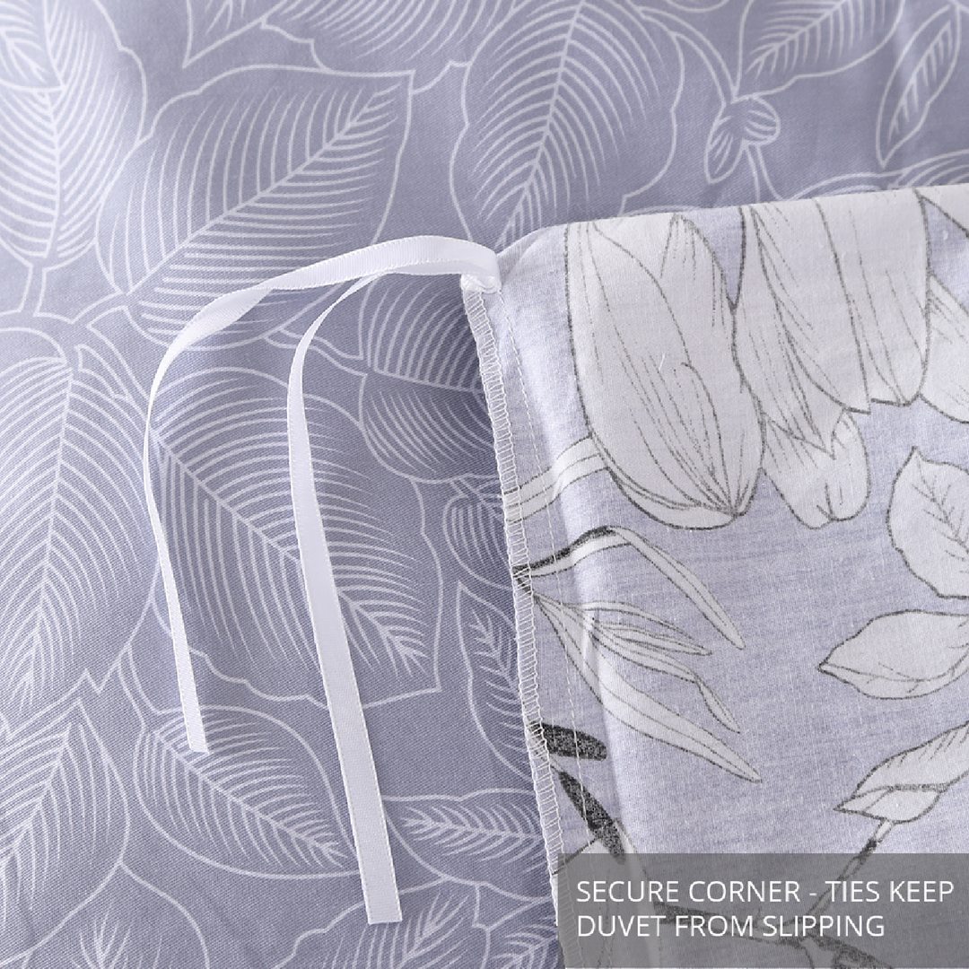 ⚡FLASH SALE⚡ Contempo Amara 100% Cotton Quilt Cover Set
