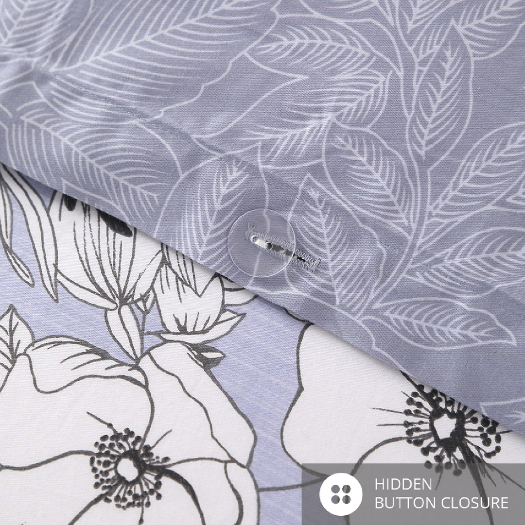 ⚡FLASH SALE⚡ Contempo Amara 100% Cotton Quilt Cover Set
