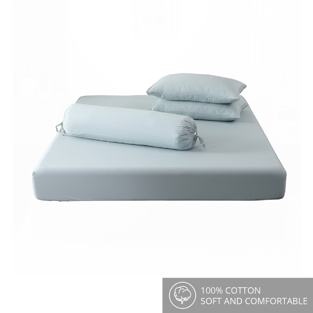 100% Cotton Solid Colored 800 Threadcount Fitted Bedsheet Sets