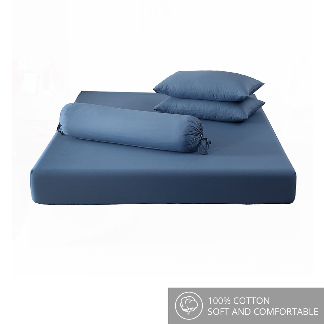 100% Cotton Solid Colored 800 Threadcount Fitted Bedsheet Sets