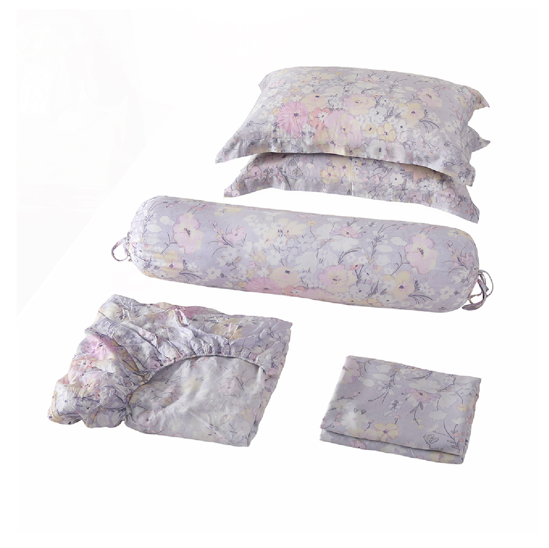 COOLING TENCEL™ Periwrinkle Pure Luxury Sheet Set- 5pcs Set