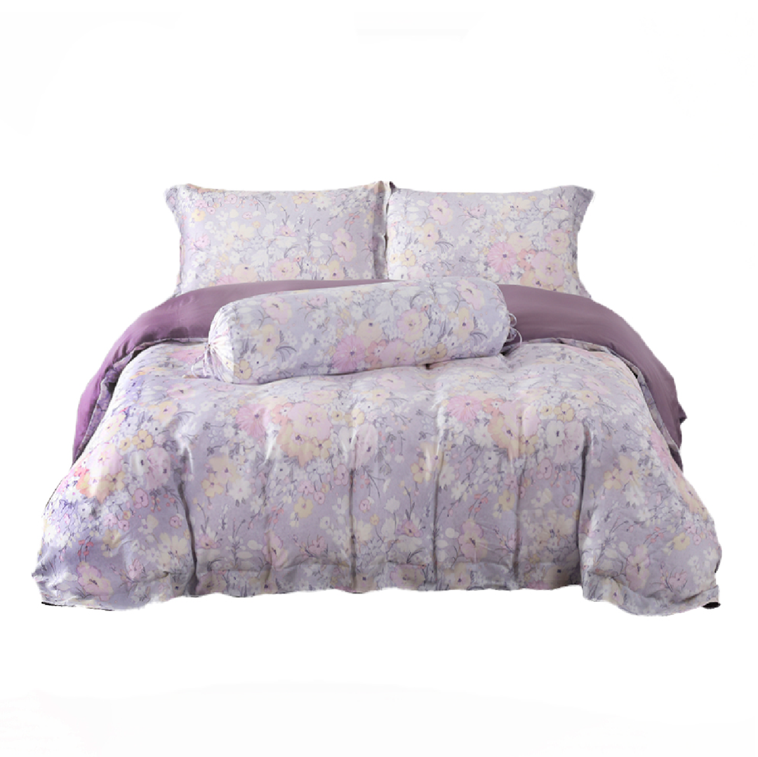 COOLING TENCEL™ Periwrinkle Pure Luxury Sheet Set- 5pcs Set