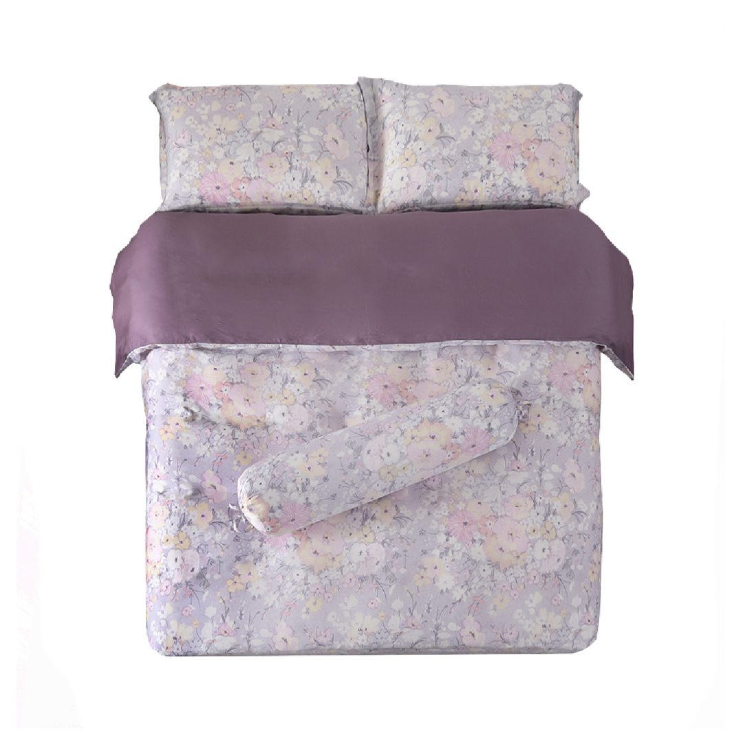 COOLING TENCEL™ Periwrinkle Pure Luxury Sheet Set- 5pcs Set