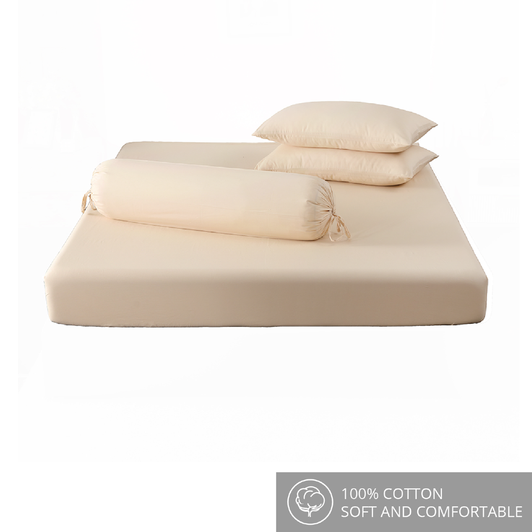 100% Cotton Solid Colored 800 Threadcount Fitted Bedsheet Sets