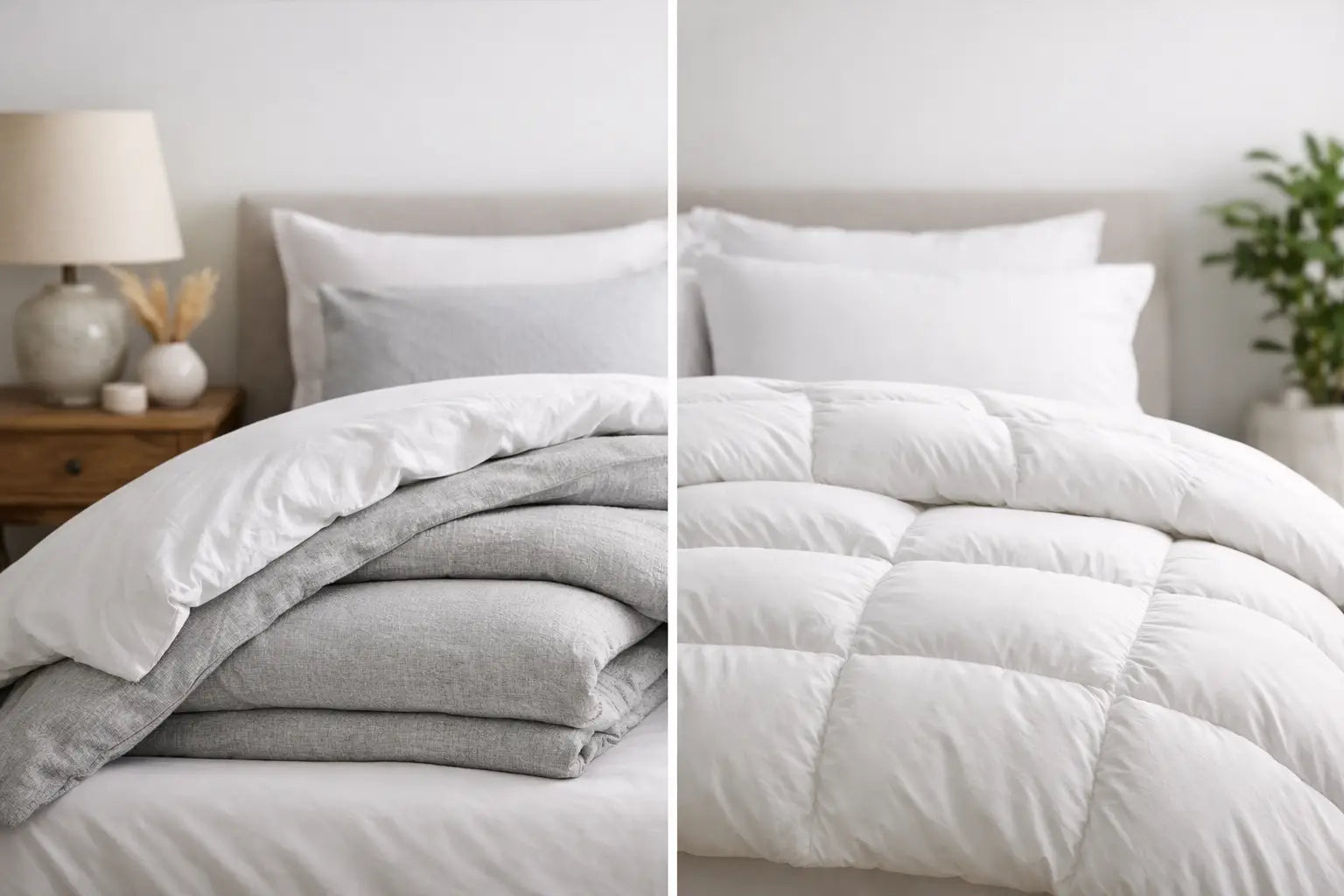 Quilt Cover vs Comforter: What to Buy