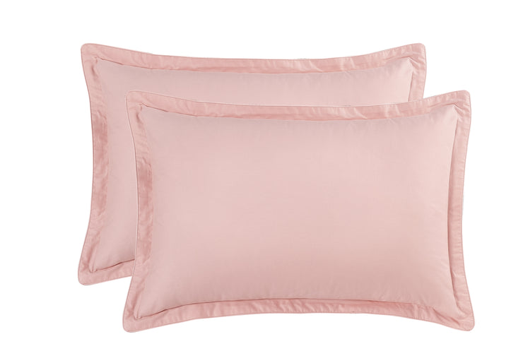 100% Cotton Solid Colored 700 Threadcount Pillow Cases - Aussino Malaysia