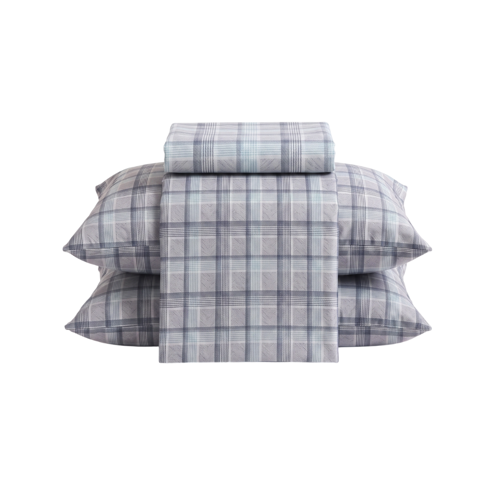 Inspire Wilma 100% Cotton Fitted Sheet Set