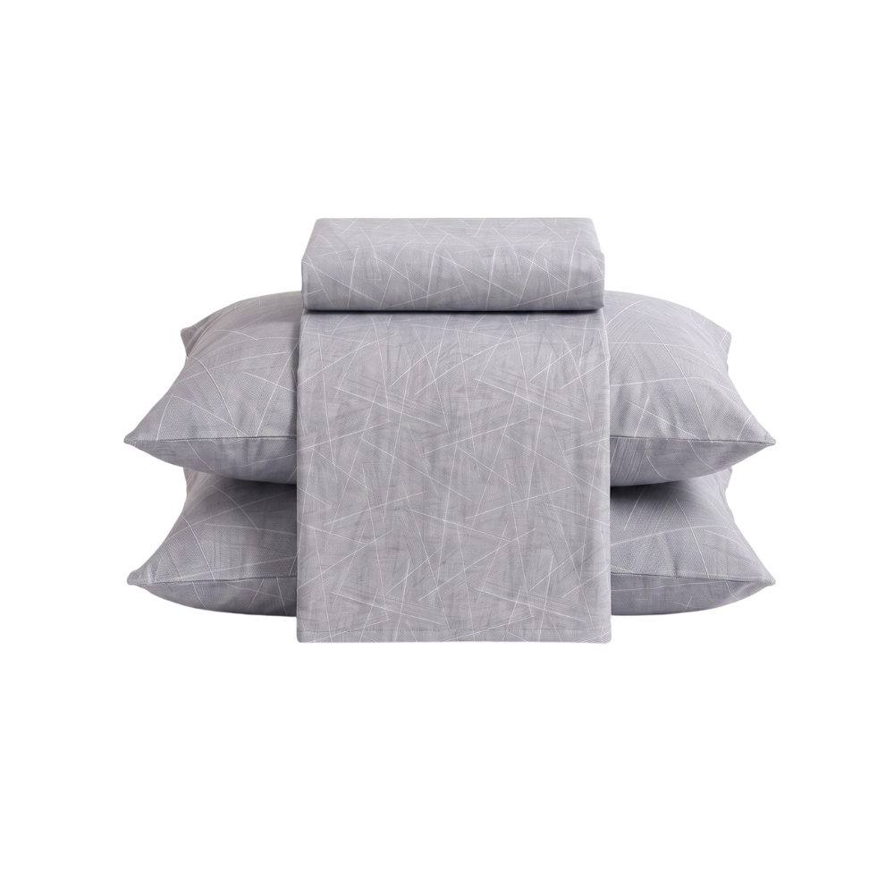 Inspire Monroe 100% Cotton Fitted Sheet Set