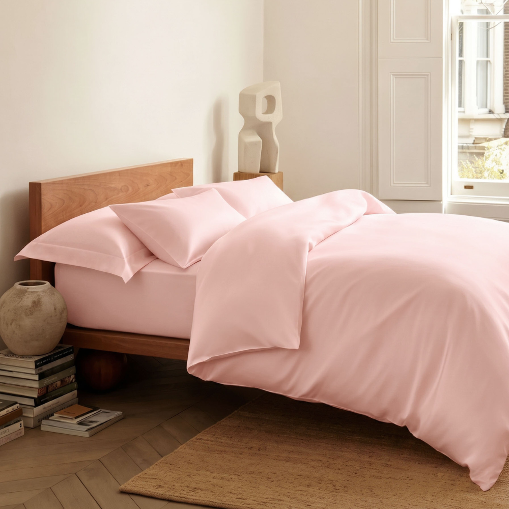 Premium 90 GSM Microfiber Solid Colour Bedding Sets