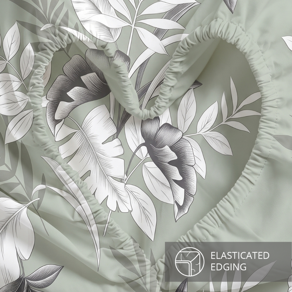 Inspire Kane 100% Cotton Fitted Sheet Set