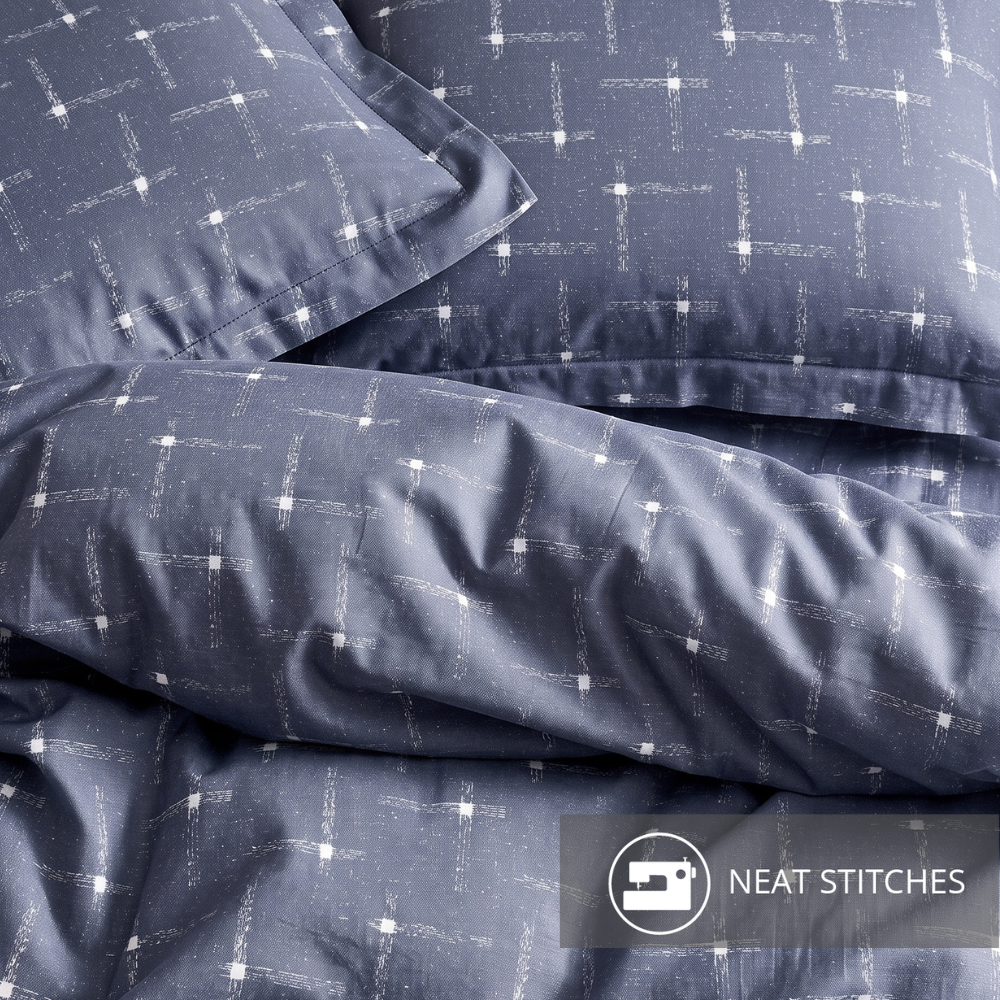 Inspire Ford 100% Cotton Quilt Cover Set