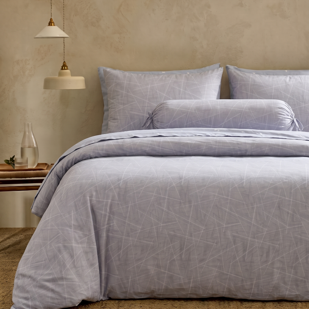Inspire Monroe 100% Cotton Quilt Cover Set