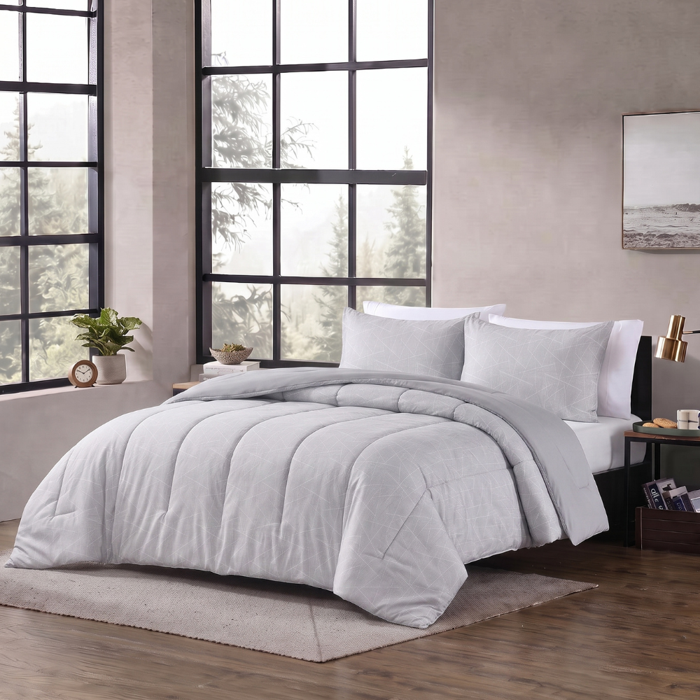 Inspire Monroe 100% Cotton Quilt Cover Set
