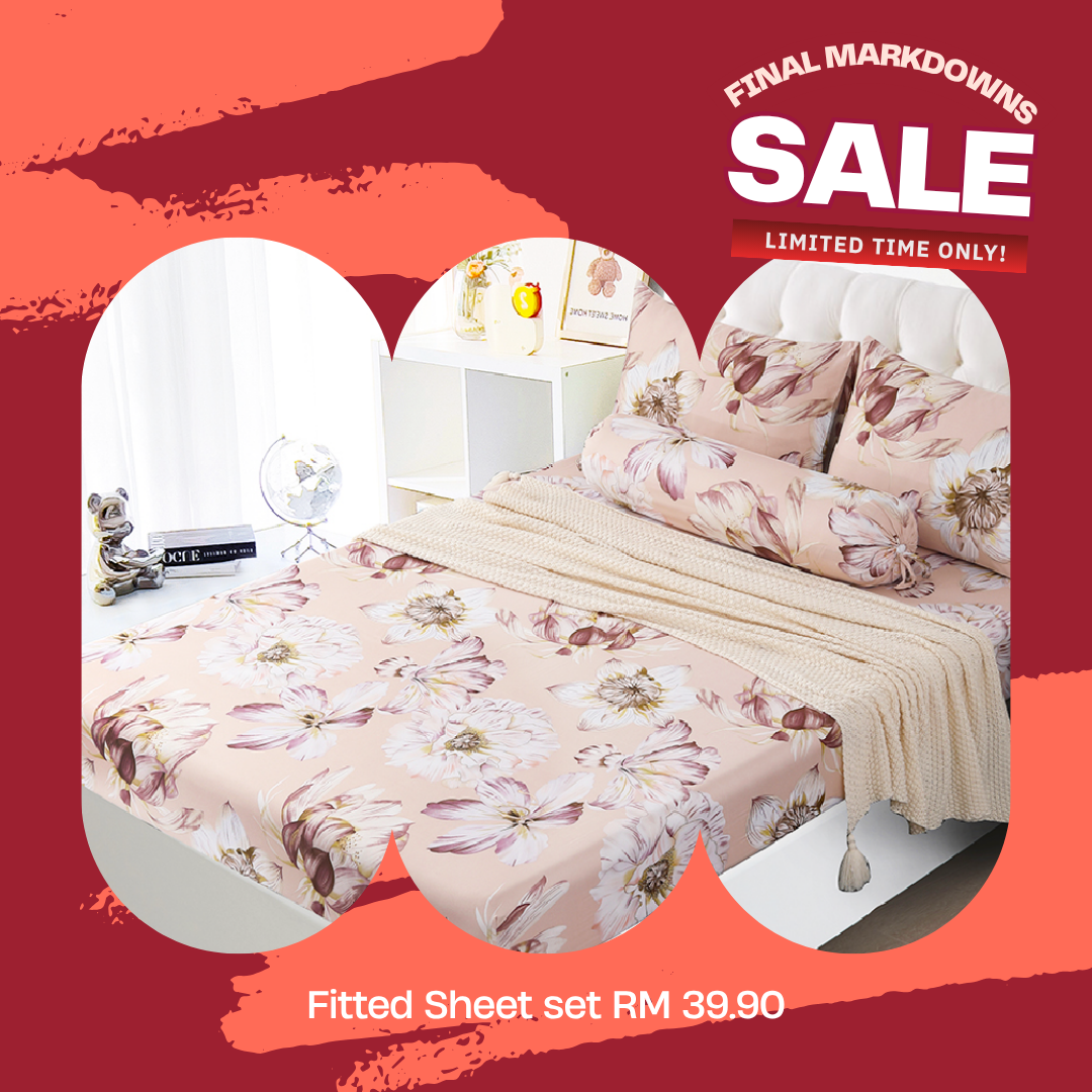 ⚡ FLASH SALE ⚡ Relax Arlene Fitted Sheet Set