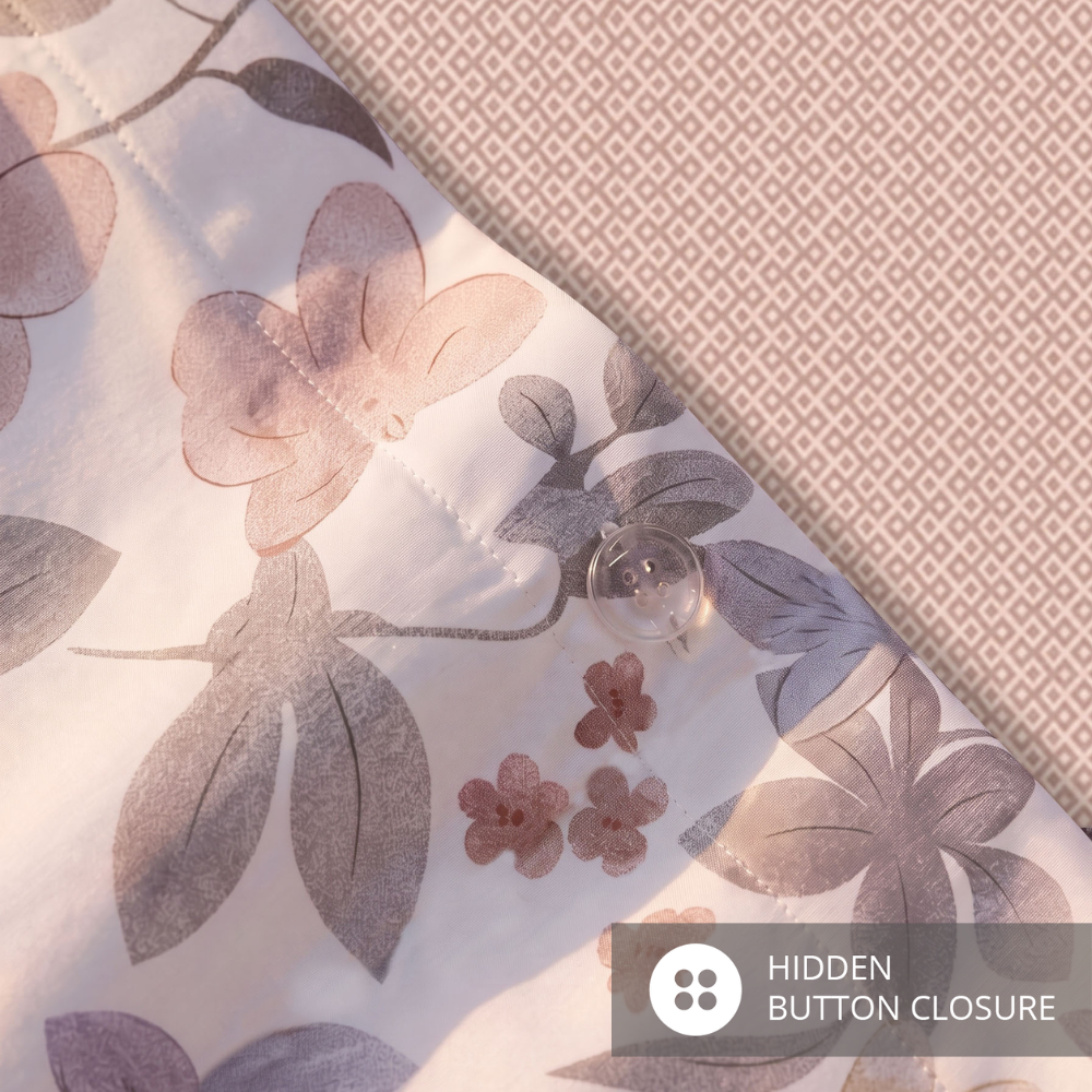Inspire Jorie 100% Cotton Quilt Cover Set