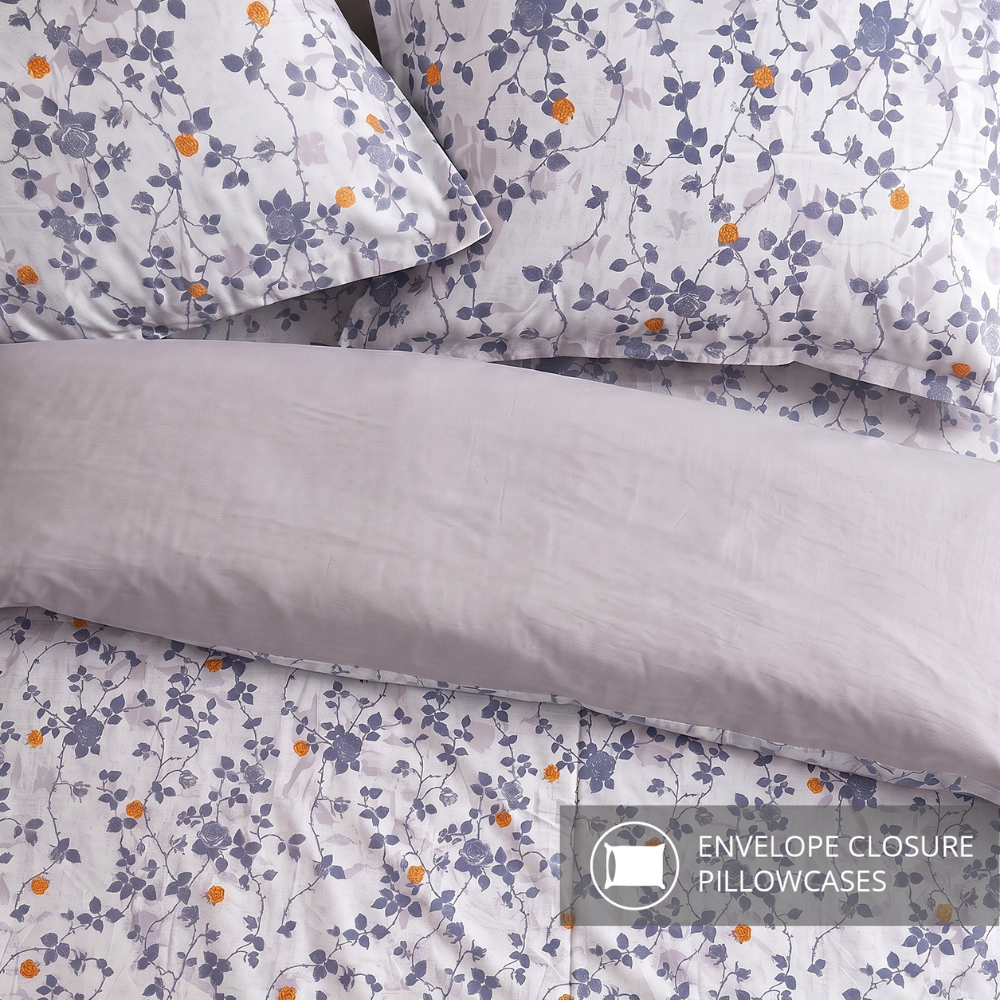 Inspire Eruca 100% Cotton Quilt Cover Set