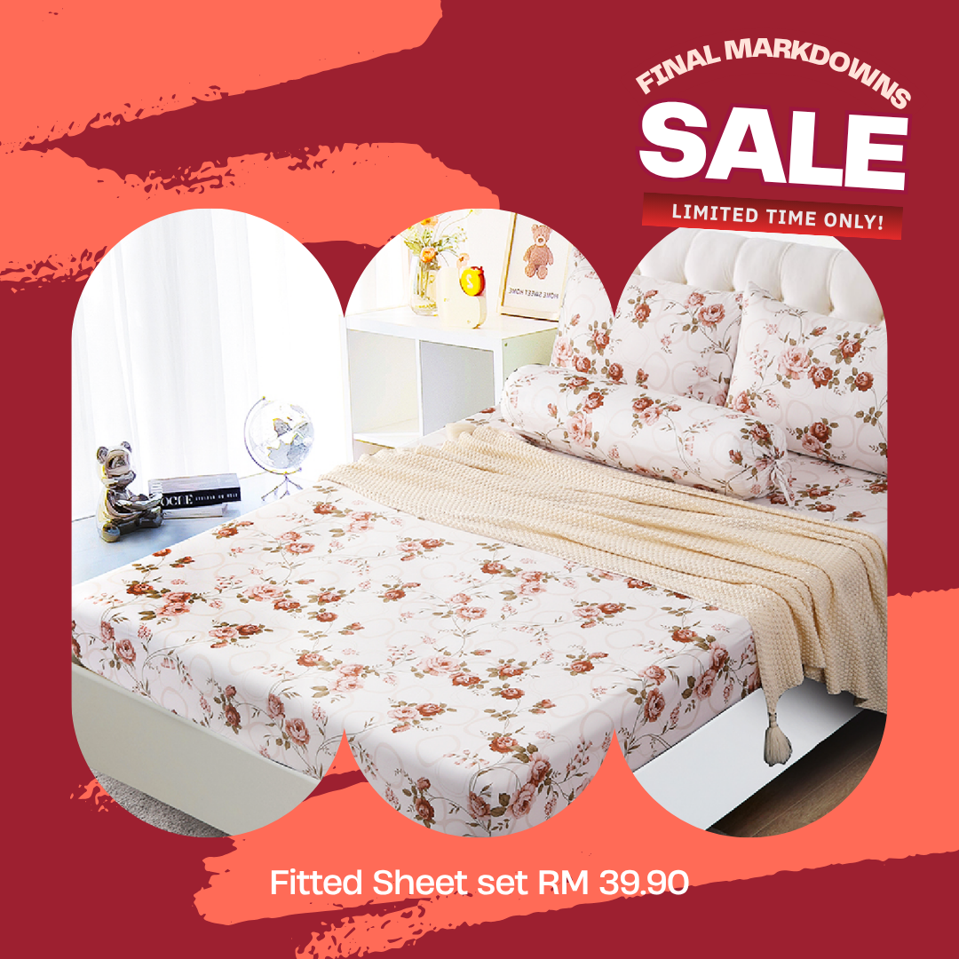 ⚡ FLASH SALE ⚡Relax Miora Fitted Sheet Set