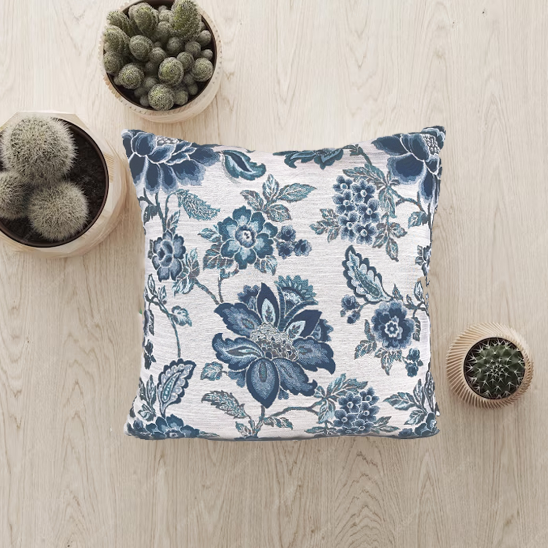 Embroidery Jacquard Elegant Cushion Pillow Cover - Aussino Malaysia