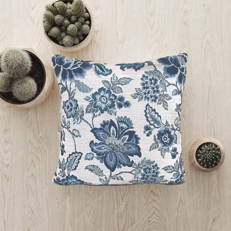 Embroidery Jacquard Elegant Cushion Pillow Cover - Aussino Malaysia