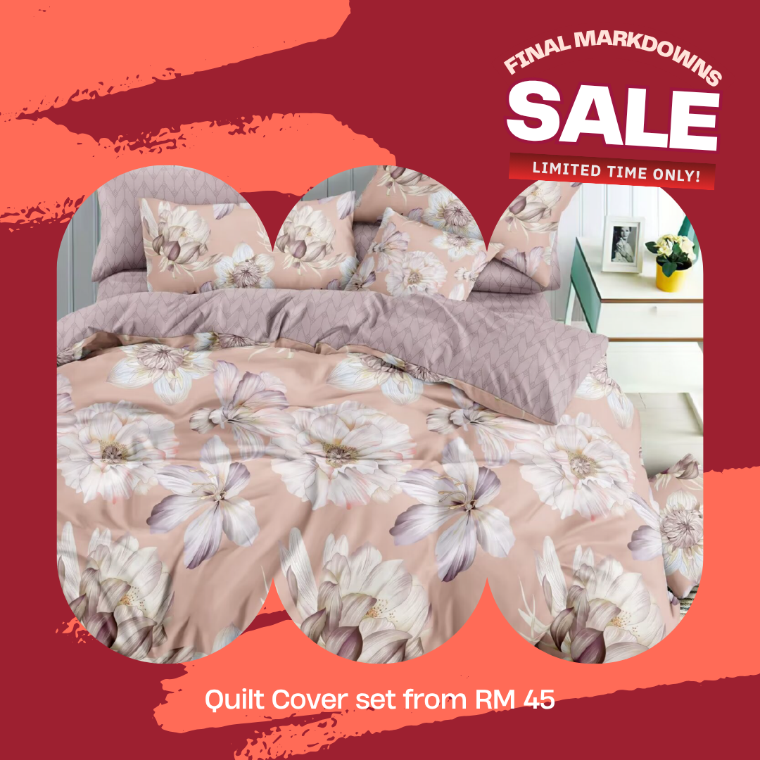 ⚡ FLASH SALE ⚡Relax Arlene Quilt Cover Set