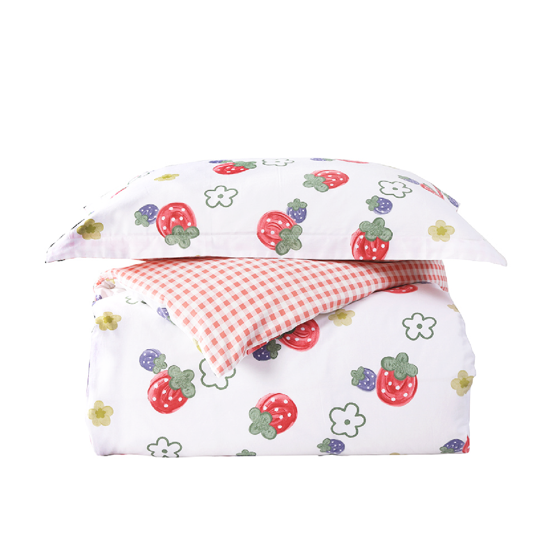 Aussino Kids Muffin 100% Cotton Quilt Cover Set