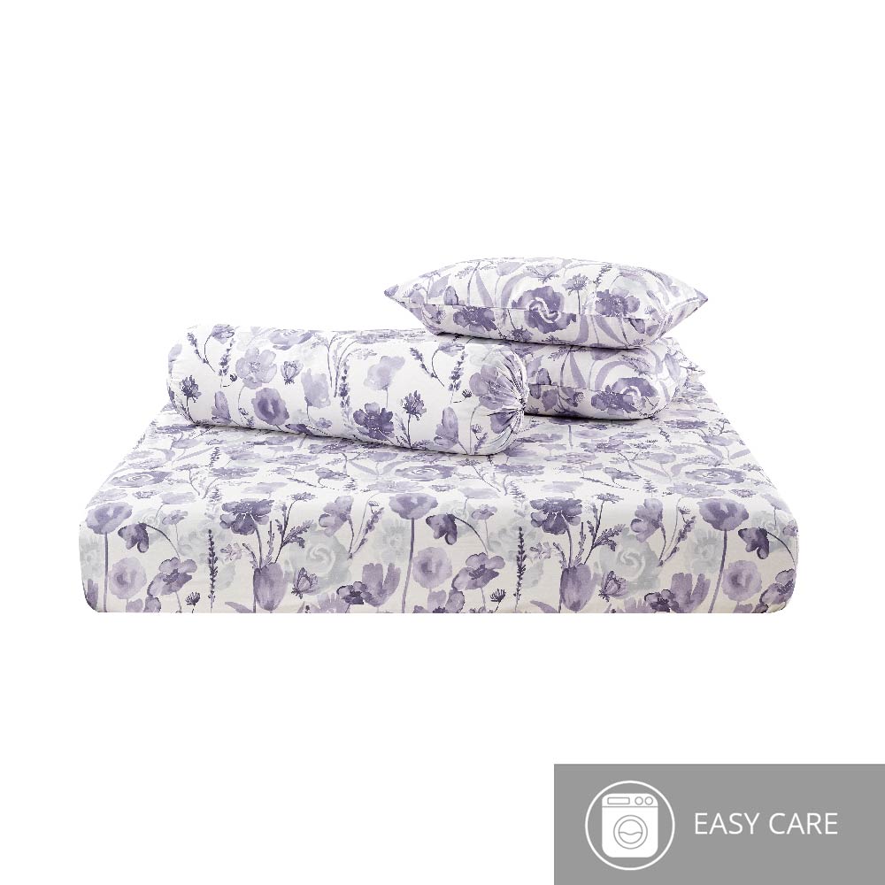 Contempo Nishka 100% Cotton Fitted Sheet Set - Aussino Malaysia