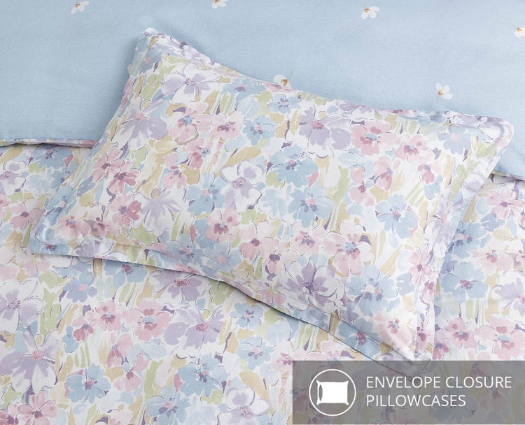 Inspire Norell 100% Cotton Quilt Cover Set - Aussino Malaysia