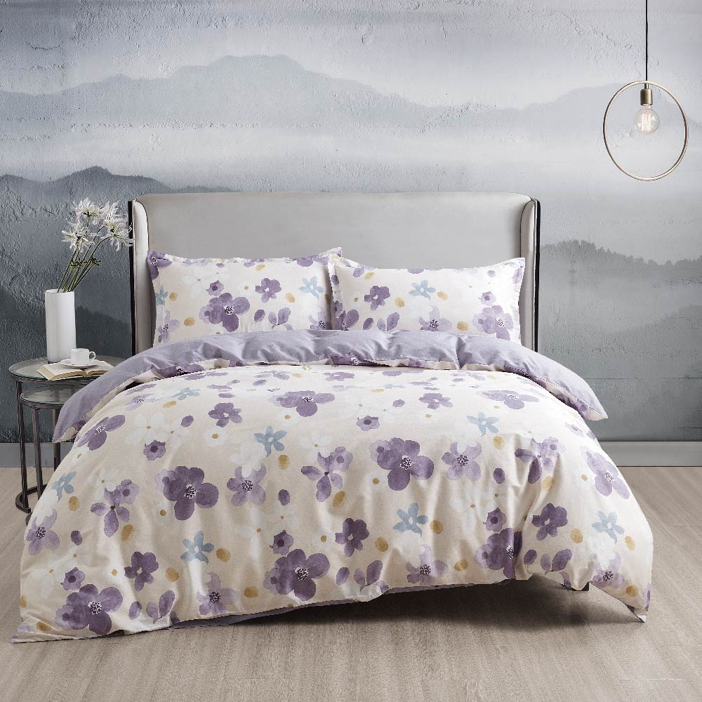 Inspire Reis 100% Cotton Quilt Cover Set - Aussino Malaysia