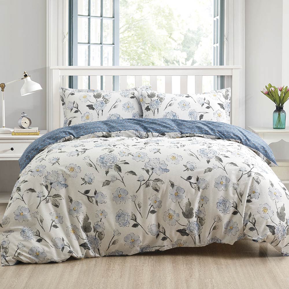 Contempo Triss 100% Cotton Quilt Cover Set - Aussino Malaysia