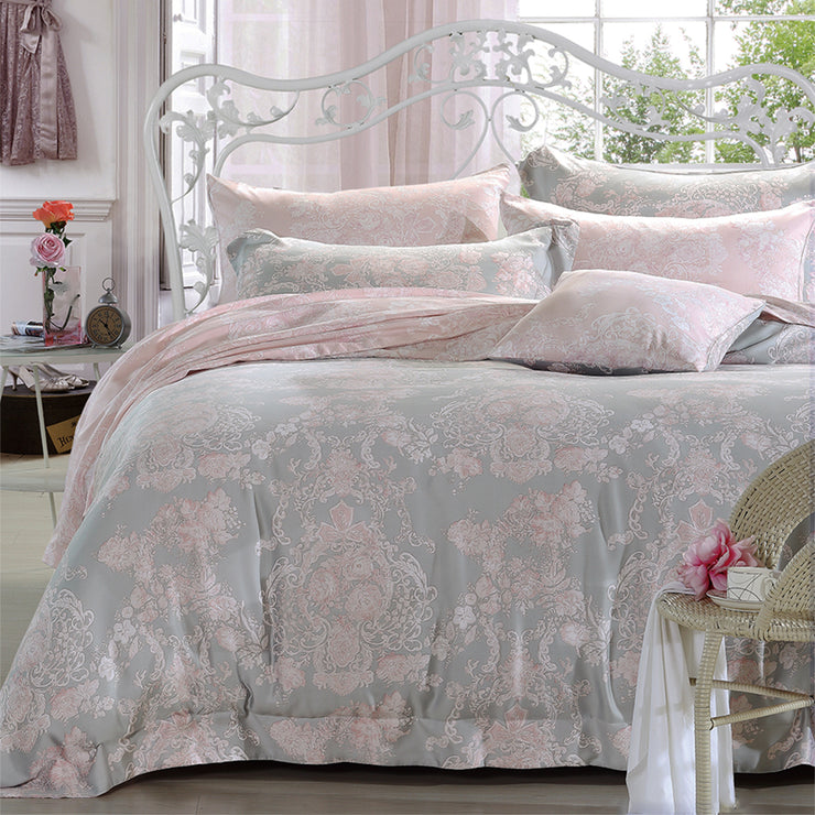 COOLING TENCEL™ Violetta Pure Luxury Quilt Cover Set - Aussino Malaysia