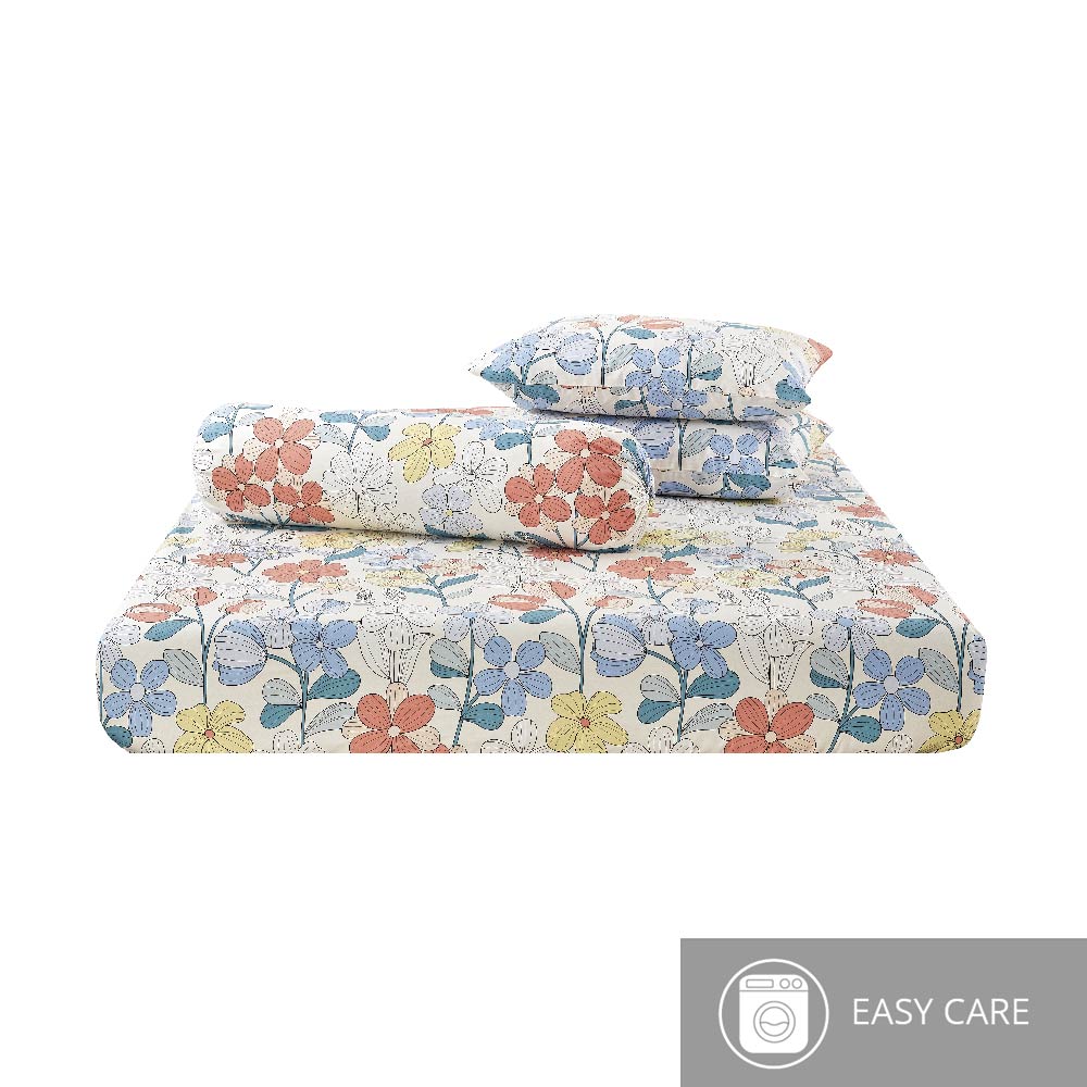 Contempo Winona 100% Cotton Fitted Sheet Set - Aussino Malaysia