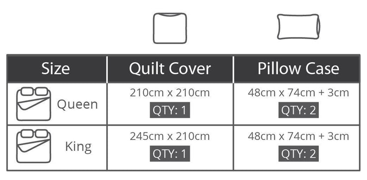 Relax Fira Quilt Cover Set - Aussino Malaysia