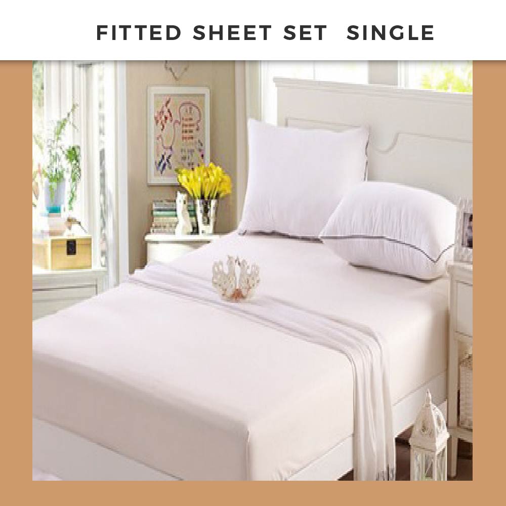 Limited Stock: Fitted Sheet Set in 100% Cotton and Microfiber - Shop Now! - Aussino Malaysia