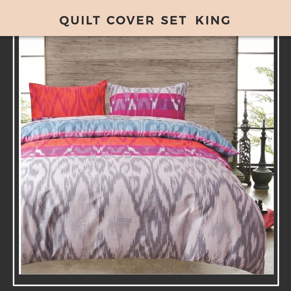 Limited Stock: Quilt Cover Set in 100% Cotton and Microfiber - Shop Now!