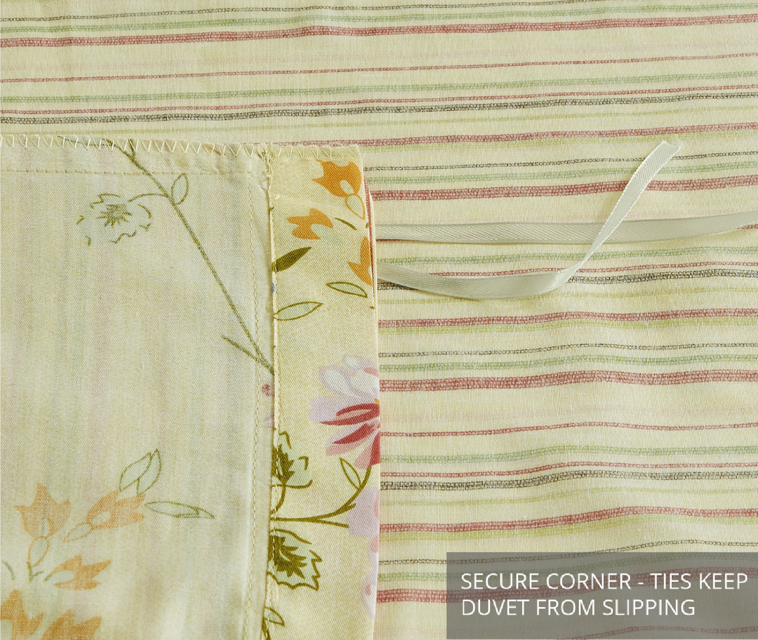 Contempo Anya 100% Cotton Quilt Cover Set - Aussino Malaysia