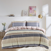 Inspire Lexie 100% Cotton Quilt Cover Set - Aussino Malaysia