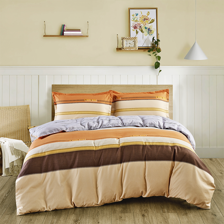 Relax Bailey Quilt Cover Set - Aussino Malaysia