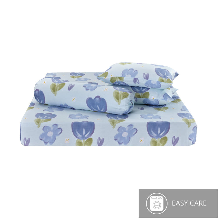 Inspire Gladys 100% Cotton Fitted Sheet Set - Aussino Malaysia