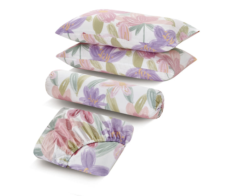 Inspire Innis 100% Cotton Fitted Sheet Set - Aussino Malaysia
