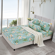 Inspire Juna 100% Cotton Fitted Sheet Set - Aussino Malaysia