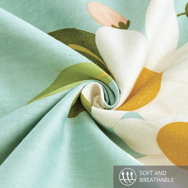 Inspire Juna 100% Cotton Quilt Cover Set - Aussino Malaysia