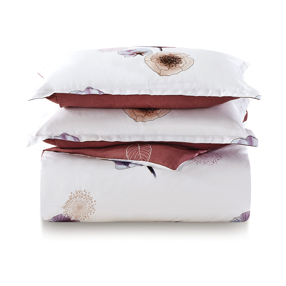 Relax Poppy Quilt Cover Set - Aussino Malaysia