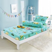 Aussino Kids Vroomy 100% Cotton Fitted Sheet Set - Aussino Malaysia